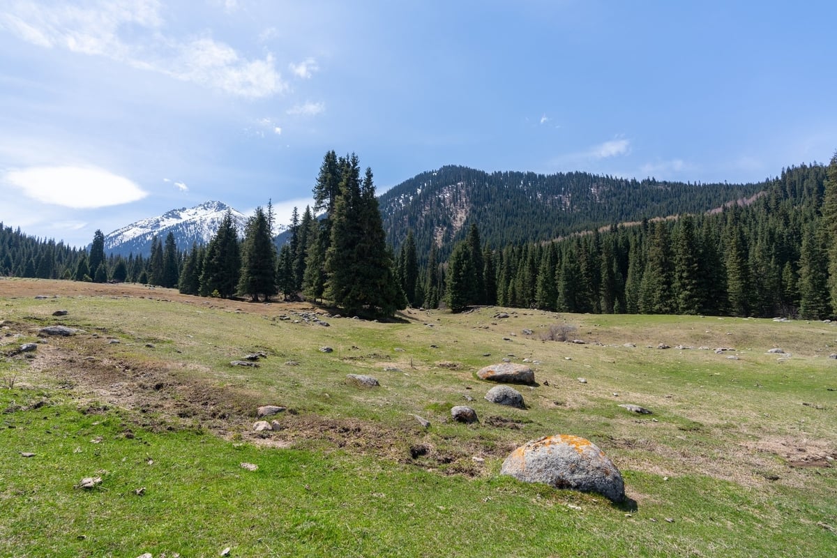 Khu vực được thiết lập hành lang sinh thái ở Kyrgyzstan. Ảnh: UNEP. 