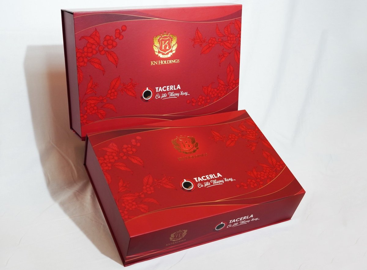 Sự ra mắt hộp quà Tacerla đánh dấu một bước tiến mới trong việc lan tỏa giá trị cà phê Việt. Ảnh: KN Holdings.