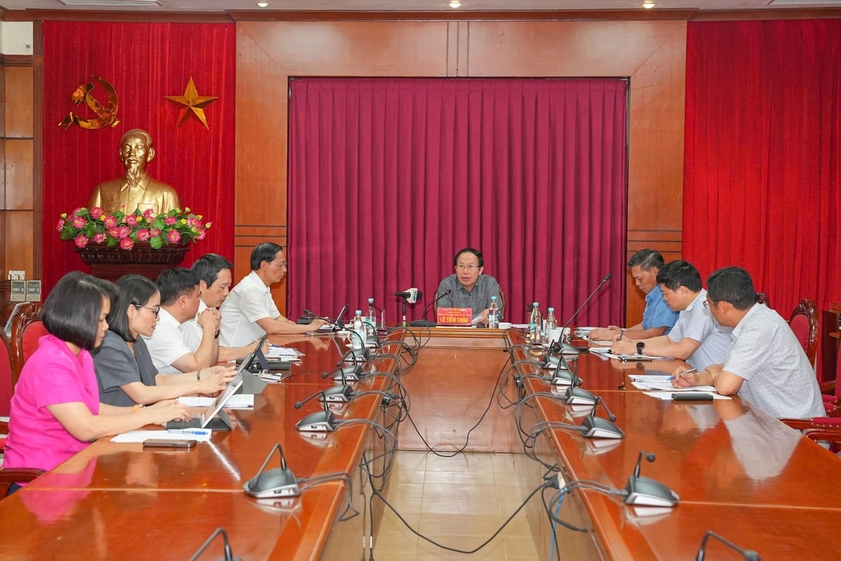 Quag cảnh cuộc họp. Ảnh: Đàm Thanh.