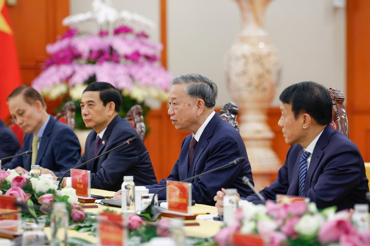 Tổng Bí thư Tô Lâm. Ảnh: Tiến Đạt.