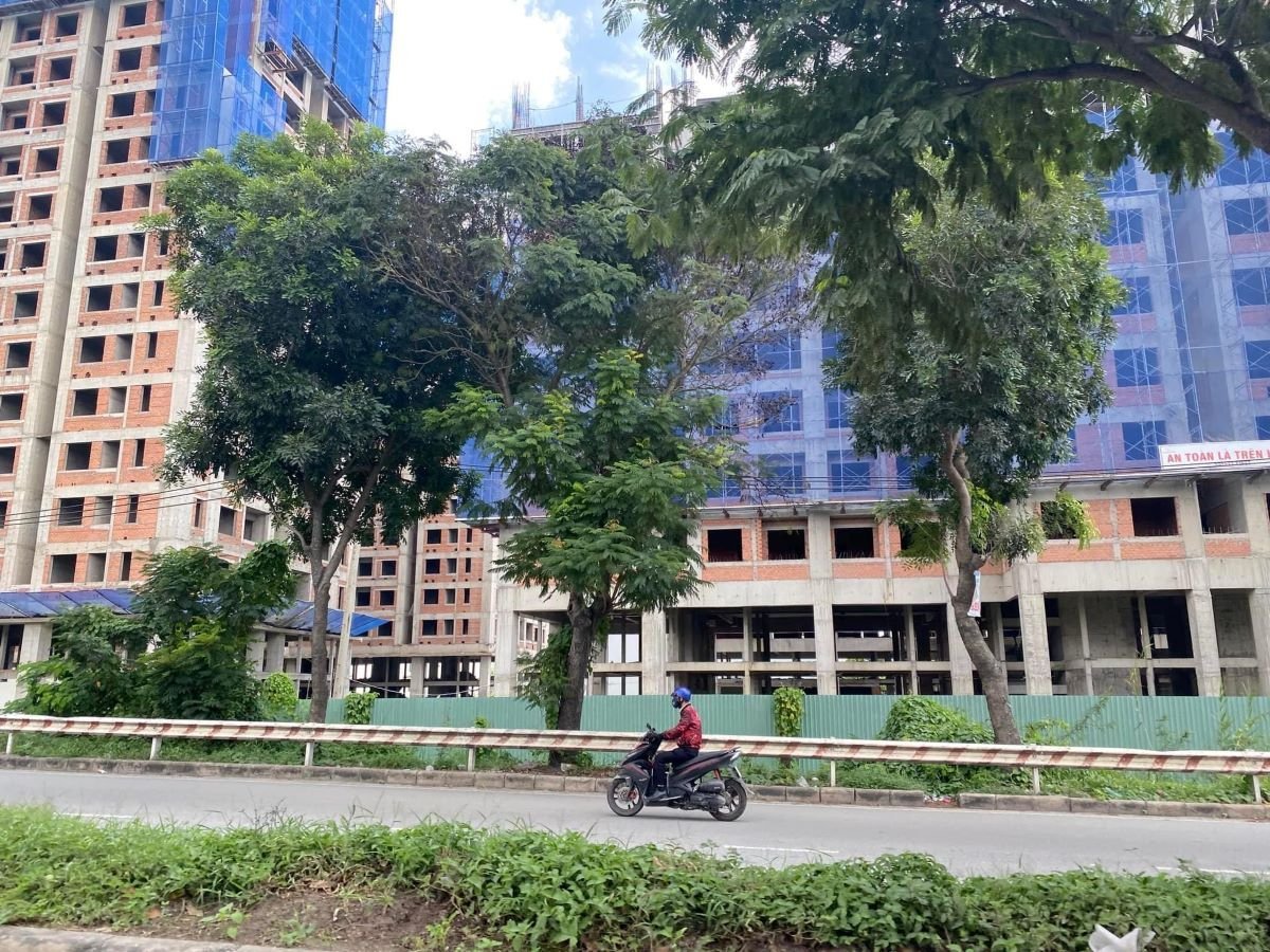 Nhiều doanh nghiệp bất động sản đối diện nguy cơ mất dự án do nợ xấu. Ảnh: Thục Vy.