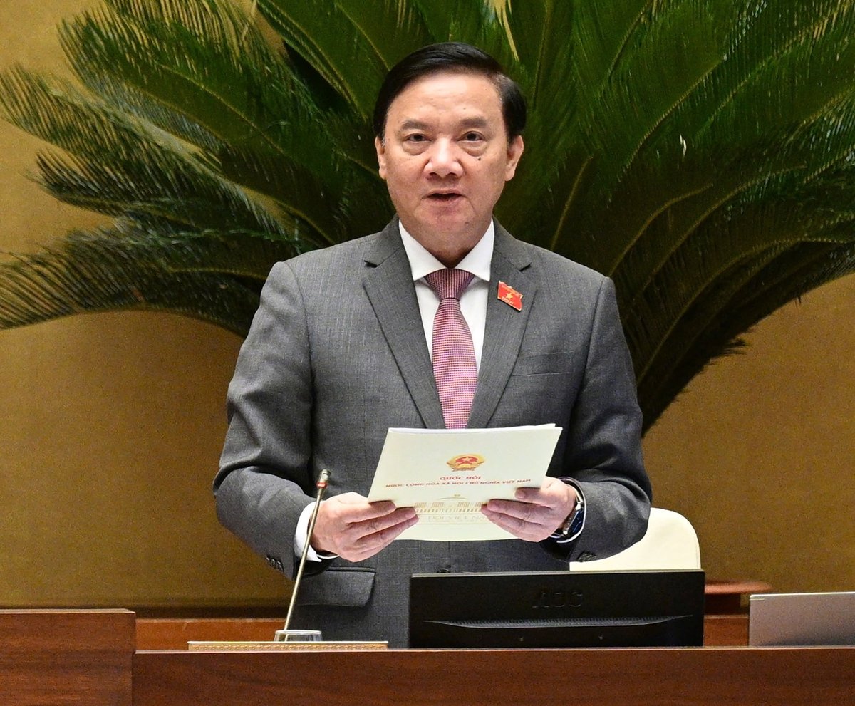 Phó Chủ tịch Quốc hội Nguyễn Khắc Định điều hành phiên họp. Ảnh: Phạm Thắng. Phó Chủ tịch Quốc hội Nguyễn Khắc Định điều hành phiên họp. Ảnh: Phạm Thắng.