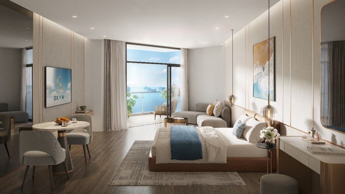 Căn hộ SkyM thiết kế theo phong cách khách sạn. Ảnh: BIM Group. Căn hộ SkyM thiết kế theo phong cách khách sạn. Ảnh: BIM Group.