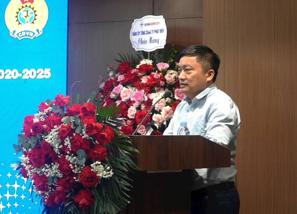 Ông Nguyễn Tiến Khoa – Bí thư Đảng ủy, Chủ tịch Hội đồng thành viên EVNGENCO1 phát biểu tại Hội nghị. Ảnh: EVNGENCO1. Ông Nguyễn Tiến Khoa – Bí thư Đảng ủy, Chủ tịch Hội đồng thành viên EVNGENCO1 phát biểu tại Hội nghị. Ảnh: EVNGENCO1.