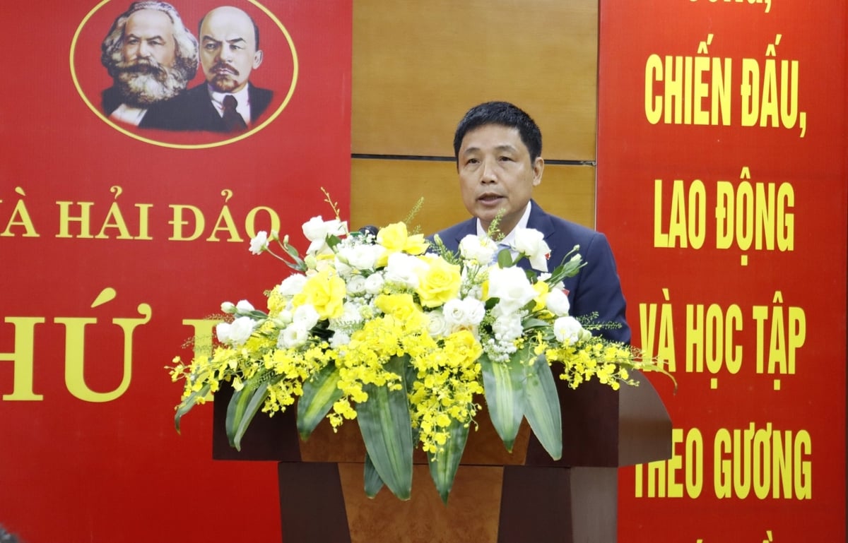 Đồng chí Nguyễn Lê Tuấn tái đắc cử Bí thư Đảng ủy Viện Khoa học Môi trường, Biển và Hải đảo nhiệm kỳ 2025-2030. Ảnh: Nguyễn Thủy. Đồng chí Nguyễn Lê Tuấn tái đắc cử Bí thư Đảng ủy Viện Khoa học Môi trường, Biển và Hải đảo nhiệm kỳ 2025-2030. Ảnh: Nguyễn Thủy.