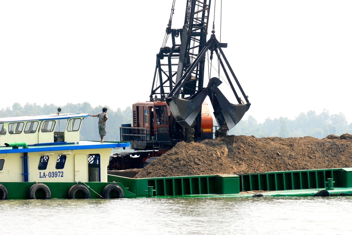 Đồng Tháp tập trung cung ứng gần 9,5 triệu m3 cát cho 4 cao tốc ở ĐBSCL. Ảnh: Lê Hoàng Vũ. Đồng Tháp tập trung cung ứng gần 9,5 triệu m3 cát cho 4 cao tốc ở ĐBSCL. Ảnh: Lê Hoàng Vũ.