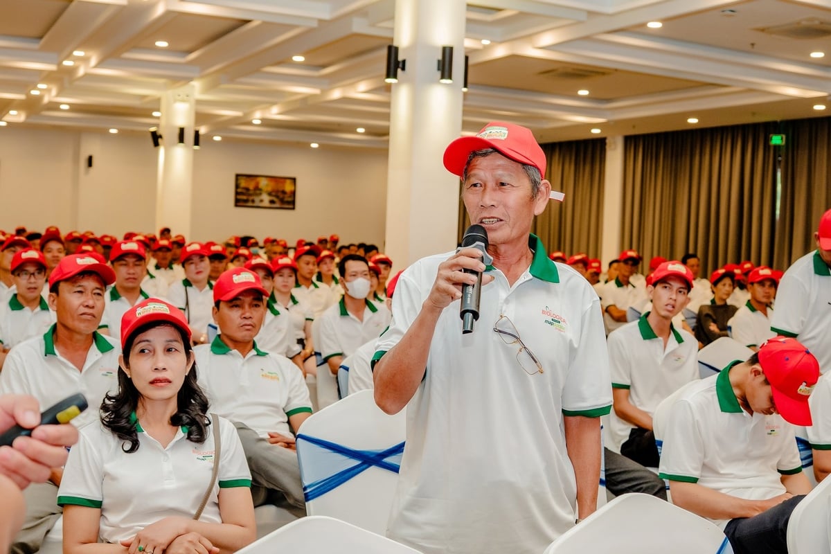 DR.MAP kỳ vọng giúp nông dân tối ưu năng suất, giảm chi phí đầu tư, nâng cao hiệu quả kinh tế, đồng thời định hình phong cách canh tác hiện đại. Ảnh: Lê Hoàng Vũ. DR.MAP kỳ vọng giúp nông dân tối ưu năng suất, giảm chi phí đầu tư, nâng cao hiệu quả kinh tế, đồng thời định hình phong cách canh tác hiện đại. Ảnh: Lê Hoàng Vũ.