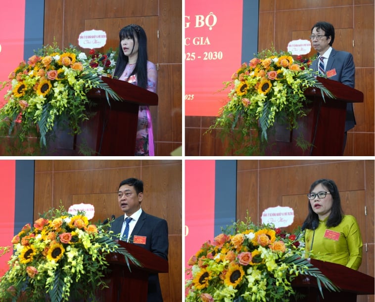 Các đại biểu phát biểu tham luận. Ảnh: Hoàng Hiền. Các đại biểu phát biểu tham luận. Ảnh: Hoàng Hiền.