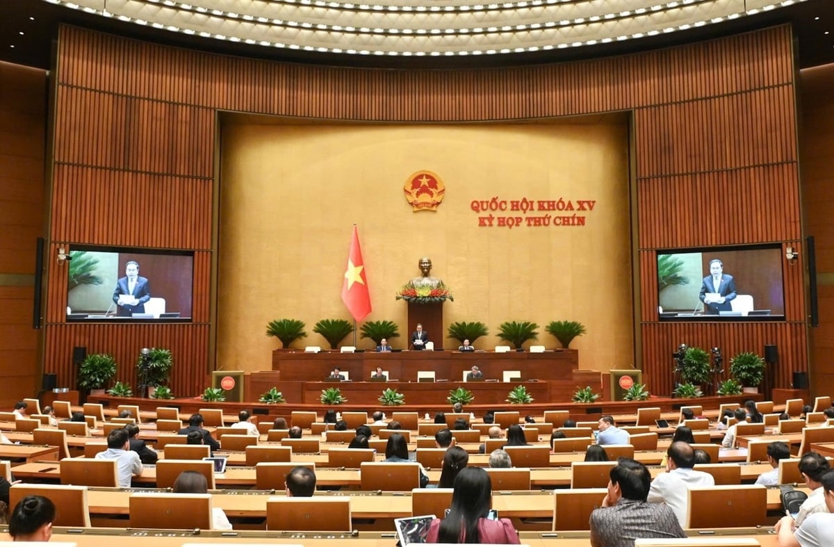 Sau 22 ngày làm việc khẩn trương, nghiêm túc và trách nhiệm, Quốc hội đã hoàn thành đợt 1 của Kỳ họp thứ 9, Quốc hội khóa XV dưới sự chủ trì của Chủ tịch Quốc hội Trần Thanh Mẫn. Ảnh: Quochoi. Sau 22 ngày làm việc khẩn trương, nghiêm túc và trách nhiệm, Quốc hội đã hoàn thành đợt 1 của Kỳ họp thứ 9, Quốc hội khóa XV dưới sự chủ trì của Chủ tịch Quốc hội Trần Thanh Mẫn. Ảnh: Quochoi.