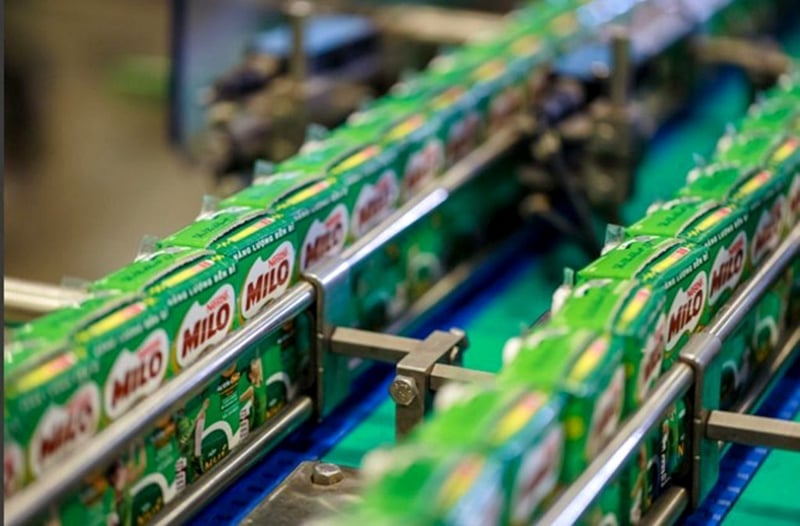 Dây chuyền sản xuất của Nestlé Việt Nam. Ảnh minh họa. Dây chuyền sản xuất của Nestlé Việt Nam. Ảnh minh họa.