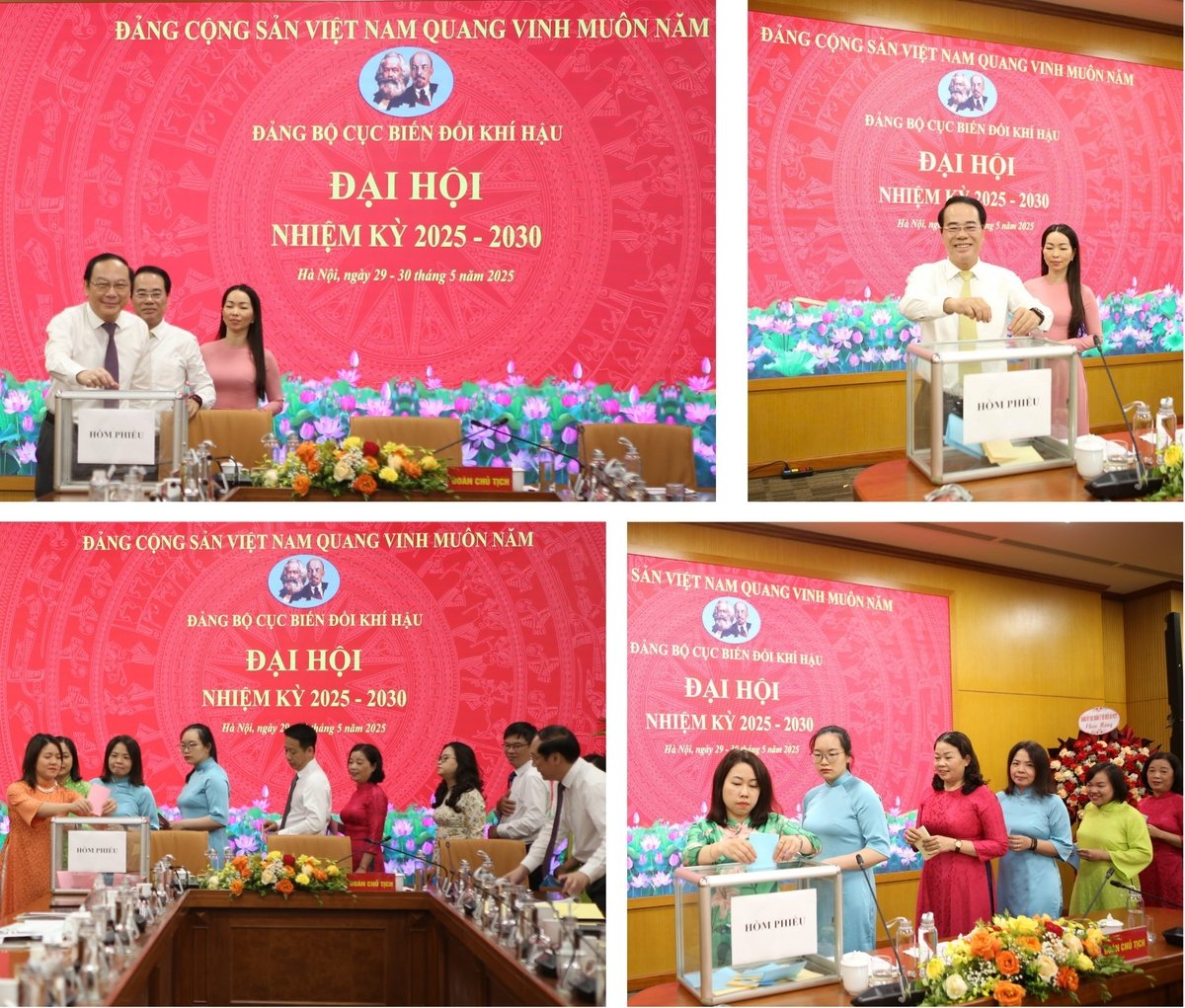 Với tinh thần 'Đoàn kết - dân chủ - kỷ cương - sáng tạo - phát triển', Đại hội đã bầu ra 6 đồng chí tham gia Ban Chấp hành Đảng bộ nhiệm kỳ mới có đủ phẩm chất, năng lực và uy tín để lãnh đạo đơn vị thực hiện thắng lợi các mục tiêu đã đề ra. Ảnh: Nguyễn Thủy. Với tinh thần 'Đoàn kết - dân chủ - kỷ cương - sáng tạo - phát triển', Đại hội đã bầu ra 6 đồng chí tham gia Ban Chấp hành Đảng bộ nhiệm kỳ mới có đủ phẩm chất, năng lực và uy tín để lãnh đạo đơn vị thực hiện thắng lợi các mục tiêu đã đề ra. Ảnh: Nguyễn Thủy.