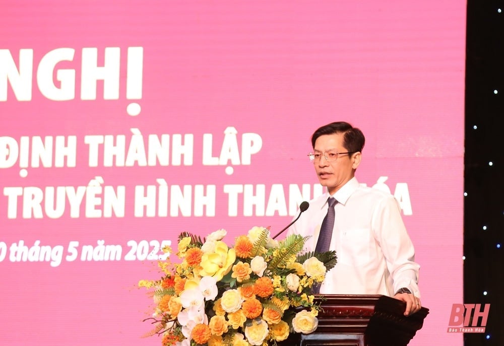 Ông Phạm Văn Báu, Tỉnh ủy viên, Tổng Biên tập phát biểu nhận nhiệm vụ. Ảnh: Báo Thanh Hóa Ông Phạm Văn Báu, Tỉnh ủy viên, Tổng Biên tập phát biểu nhận nhiệm vụ. Ảnh: Báo Thanh Hóa
