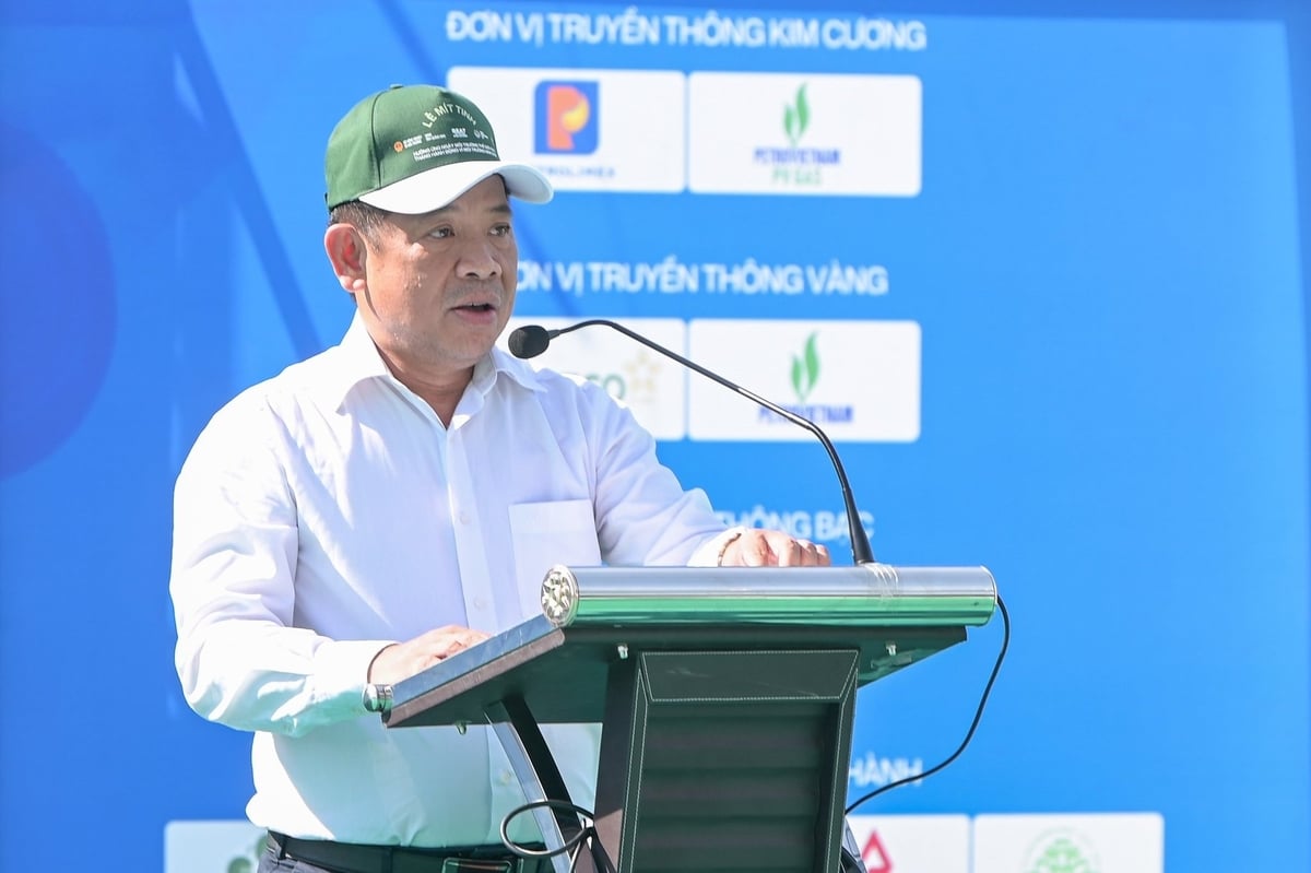 Ông Văn Ngọc Thịnh phát biểu tại buổi Lễ mít tinh hưởng ứng Ngày Môi trường Thế giới năm 2025. Ảnh: Tùng Đinh. Ông Văn Ngọc Thịnh phát biểu tại buổi Lễ mít tinh hưởng ứng Ngày Môi trường Thế giới năm 2025. Ảnh: Tùng Đinh.