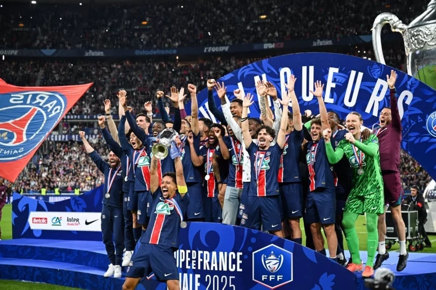 Champions League đã kết thúc với chiến thắng '5 sao' đầy thuyết phục của Paris Saint-Germain trước Inter Milan trong trận chung kết rạng sáng nay. Ảnh: Getty. Champions League đã kết thúc với chiến thắng '5 sao' đầy thuyết phục của Paris Saint-Germain trước Inter Milan trong trận chung kết rạng sáng nay. Ảnh: Getty.