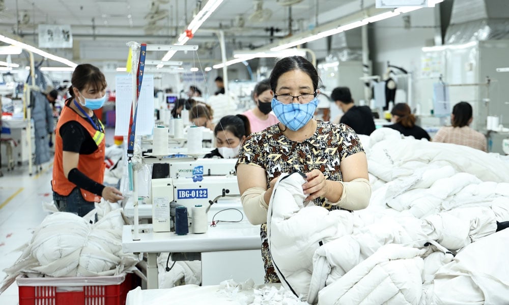 Công ty TNHH Intermax Việt Nam ở xã Ngọc Vân tạo việc làm ổn định cho nhiều lao động địa phương. Ảnh: Ngọc Anh. Công ty TNHH Intermax Việt Nam ở xã Ngọc Vân tạo việc làm ổn định cho nhiều lao động địa phương. Ảnh: Ngọc Anh.