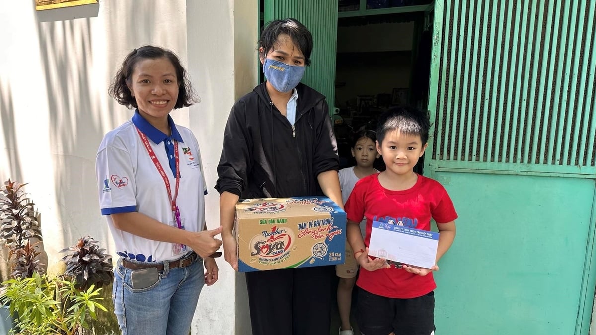 Duy trì hoạt động thiện nguyện là một trong những chiến lược của Tân Hiệp Phát, hướng tới phát triển bền vững. Ảnh: Tân Hiệp Phát Duy trì hoạt động thiện nguyện là một trong những chiến lược của Tân Hiệp Phát, hướng tới phát triển bền vững. Ảnh: Tân Hiệp Phát