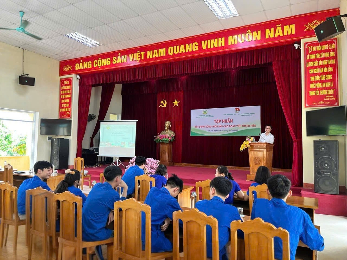 Đồng chí Bùi Trường Minh - Phó Trưởng phòng Hành chính tổng hợp, Văn phòng Điều phối Nông thôn mới Trung ương chia sẻ tại lớp tập huấn. Đồng chí Bùi Trường Minh - Phó Trưởng phòng Hành chính tổng hợp, Văn phòng Điều phối Nông thôn mới Trung ương chia sẻ tại lớp tập huấn.