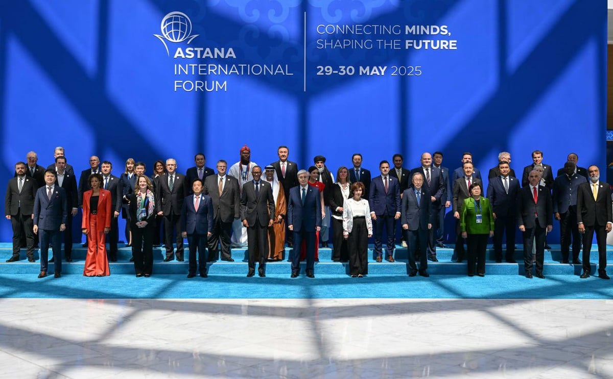 FAO Director-General QU Dongyu spoke at the opening session of the Astana International Forum hosted by the Government of Kazakhstan.