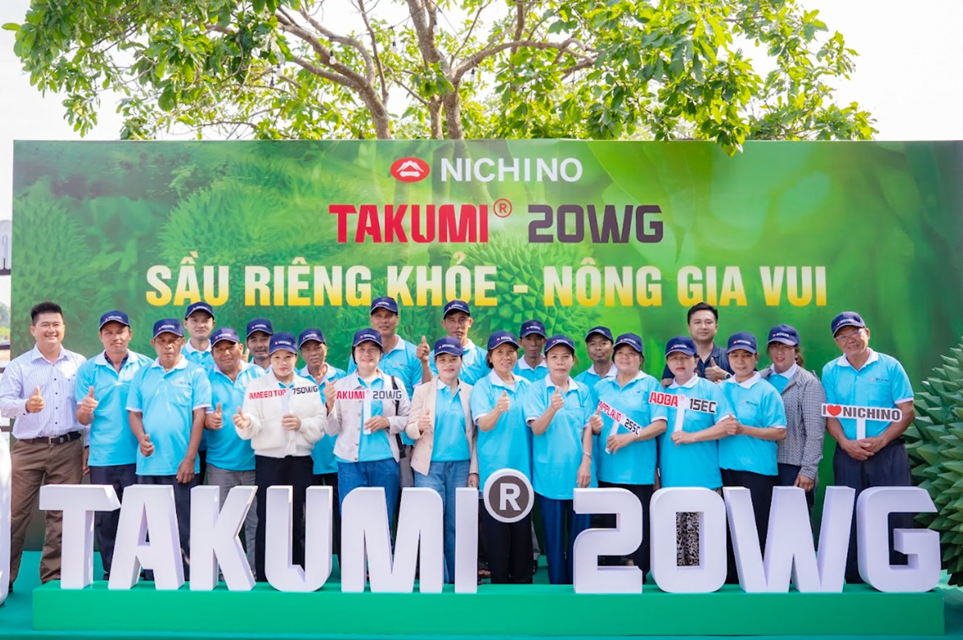 Sự kiện 'Sầu riêng khỏe - nông gia vui' tổ chức bởi Nichino Việt Nam vui diễn ra tại DakLak cuối tháng 4 vừa qua Sự kiện 'Sầu riêng khỏe - nông gia vui' tổ chức bởi Nichino Việt Nam vui diễn ra tại DakLak cuối tháng 4 vừa qua
