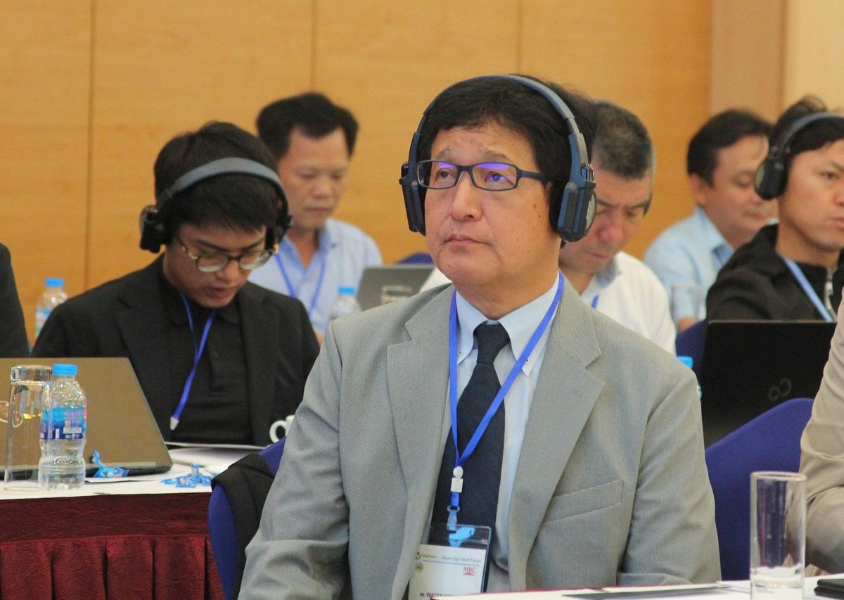 Japanese enterprises presented a variety of sophisticated agricultural technologies that have the potential to be effective in Vietnam during the workshop. Photo: Phuong Chi.