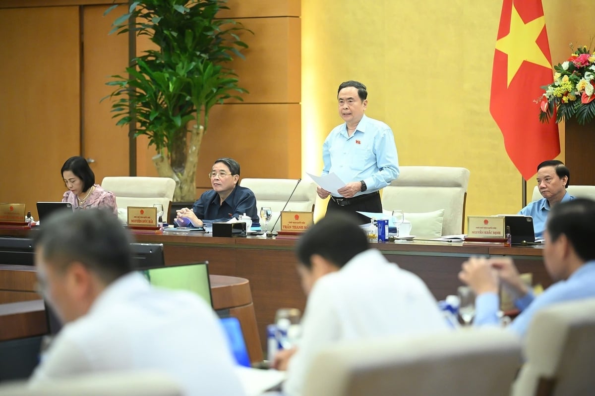 Chủ tịch Quốc hội Trần Thanh Mẫn chủ trì phiên họp. Ảnh: Phạm Thắng. Chủ tịch Quốc hội Trần Thanh Mẫn chủ trì phiên họp. Ảnh: Phạm Thắng.