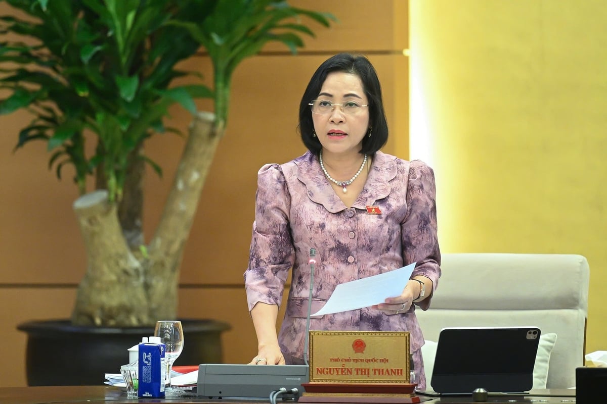 Phó Chủ tịch Quốc hội Nguyễn Thị Thanh. Ảnh: Phạm Thắng. Phó Chủ tịch Quốc hội Nguyễn Thị Thanh. Ảnh: Phạm Thắng.