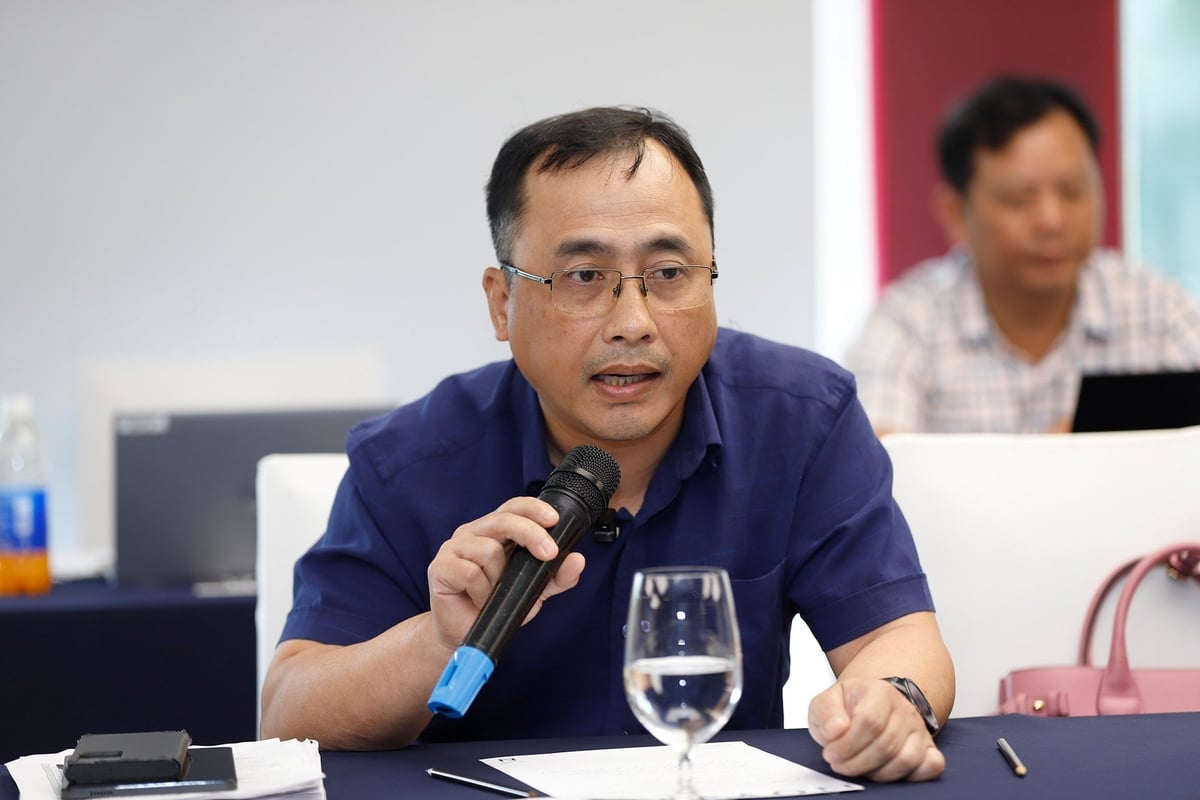 Ông Trần Hoàng Phong, đại diện Cục Đăng kiểm, Bộ Xây dựng. Ảnh: Khương Trung. Ông Trần Hoàng Phong, đại diện Cục Đăng kiểm, Bộ Xây dựng. Ảnh: Khương Trung.