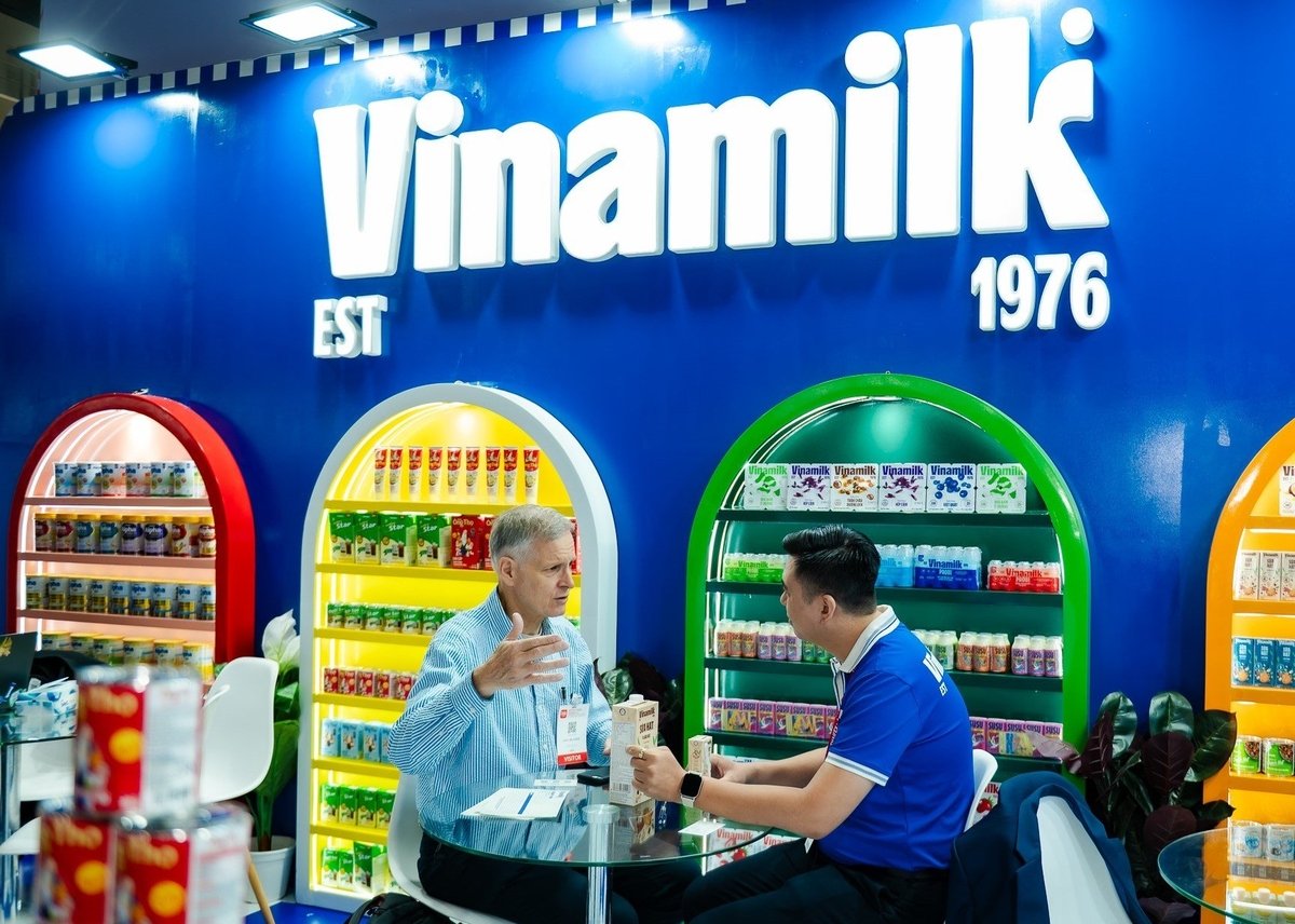 Vinamilk gặp gỡ, làm việc với nhiều đối tác đến từ các nước trong khu vực châu Á và Âu – Mỹ. Ảnh: Phương Uyên.