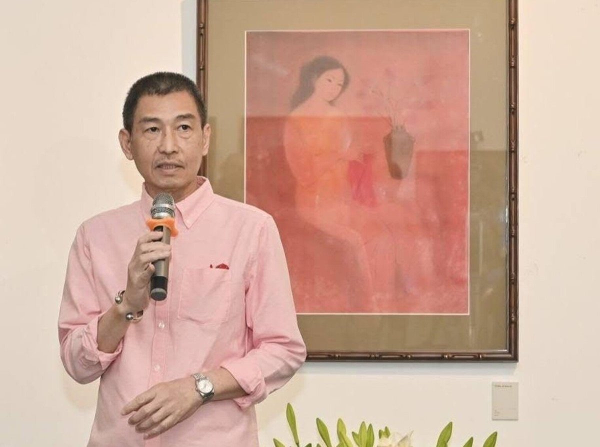 Họa sĩ Lê Thiết Cương. Họa sĩ Lê Thiết Cương.
