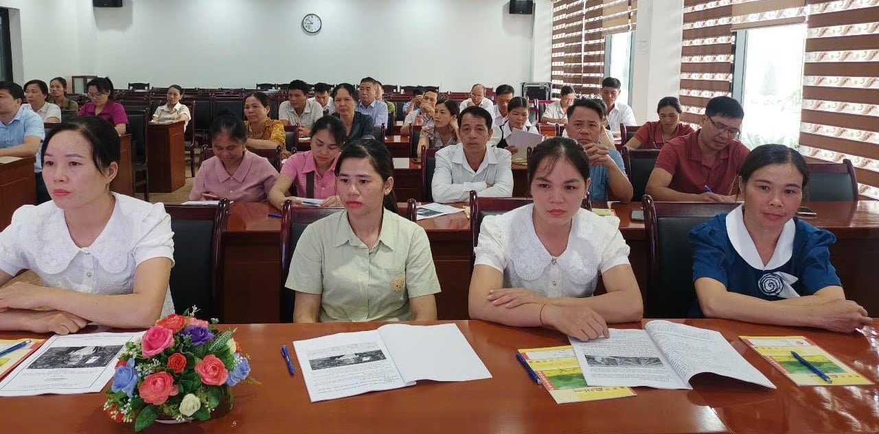 Mỗi lớp tập huấn có 25 học viên. Ảnh: Lưu Hòa. Mỗi lớp tập huấn có 25 học viên. Ảnh: Lưu Hòa.