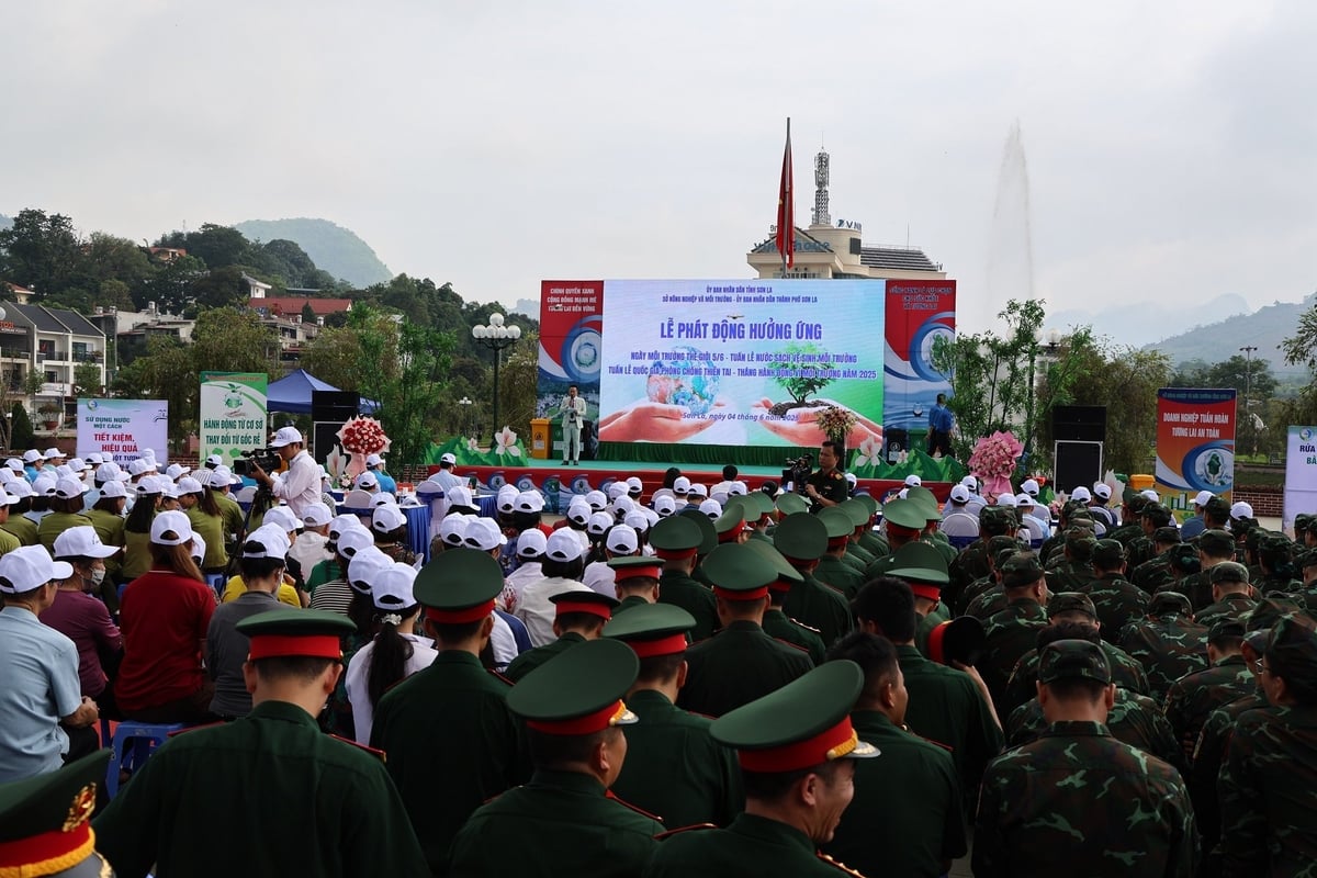 Toàn cảnh Lễ phát động. Ảnh: Nguyễn Nga.
