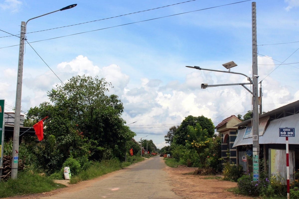 Xã Trà Tân đã 'thay da đổi thịt' nhờ xây dựng nông thôn mới. Ảnh: ĐB. Xã Trà Tân đã 'thay da đổi thịt' nhờ xây dựng nông thôn mới. Ảnh: ĐB.