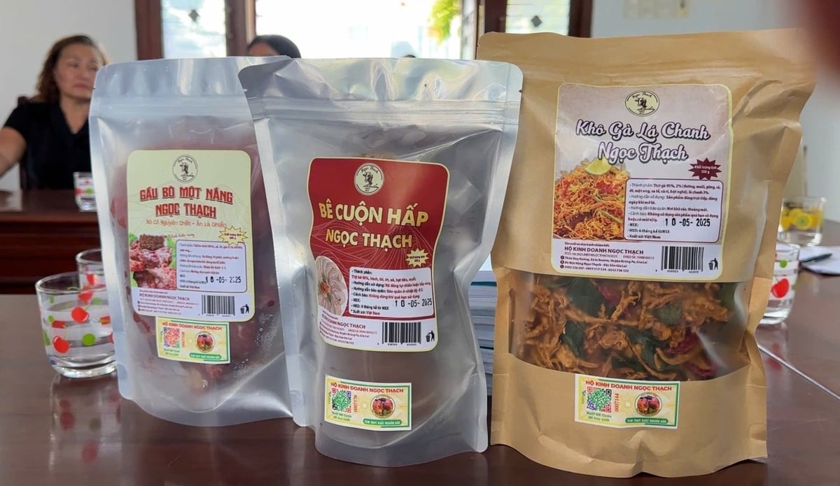 Huyện Krông Pa hiện có 48 sản phẩm được chứng nhận OCOP. Ảnh: Đăng Lâm. Huyện Krông Pa hiện có 48 sản phẩm được chứng nhận OCOP. Ảnh: Đăng Lâm.