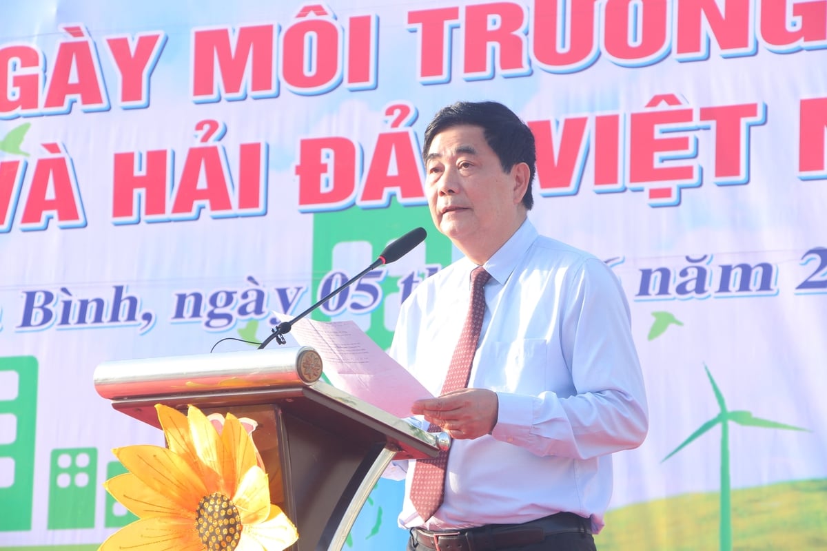 Ông Cao Đức Phát, nguyên Bộ trưởng Bộ NN-PTNT, Giám đốc Quỹ Cộng đồng phòng chống thiên tai phát biểu. Ảnh: Trọng Linh. Ông Cao Đức Phát, nguyên Bộ trưởng Bộ NN-PTNT, Giám đốc Quỹ Cộng đồng phòng chống thiên tai phát biểu. Ảnh: Trọng Linh.