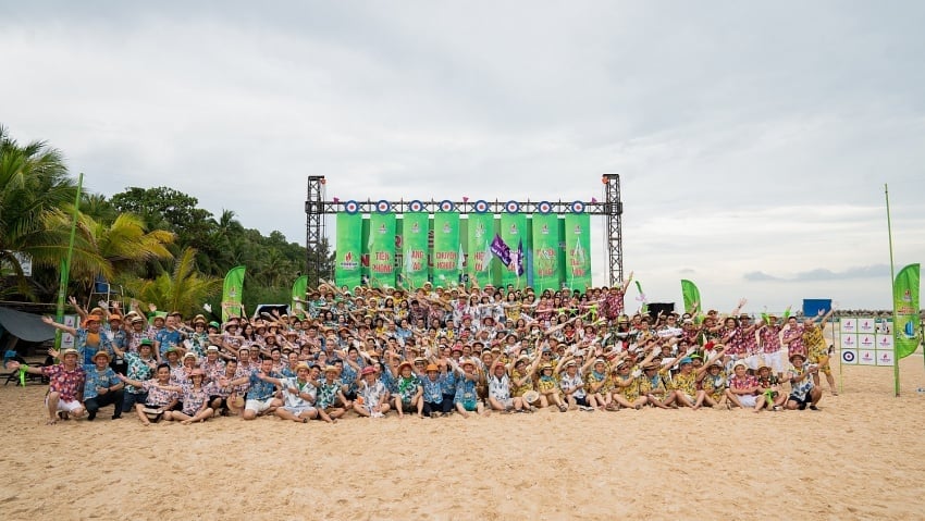 PVFCCo tổ chức hoạt động Team Building gắn kết cán bộ công nhân viên. Ảnh: Đình Khôi. PVFCCo tổ chức hoạt động Team Building gắn kết cán bộ công nhân viên. Ảnh: Đình Khôi.