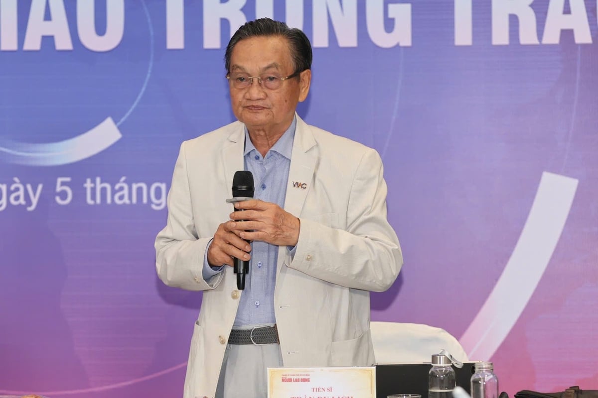 TS Trần Du Lịch - nguyên Viện trưởng Viện Kinh tế TP.HCM cho rằng việc giao trọng trách cho kinh tế tư nhân cần song hành với cải cách thể chế. Ảnh: Duy Phú TS Trần Du Lịch - nguyên Viện trưởng Viện Kinh tế TP.HCM cho rằng việc giao trọng trách cho kinh tế tư nhân cần song hành với cải cách thể chế. Ảnh: Duy Phú