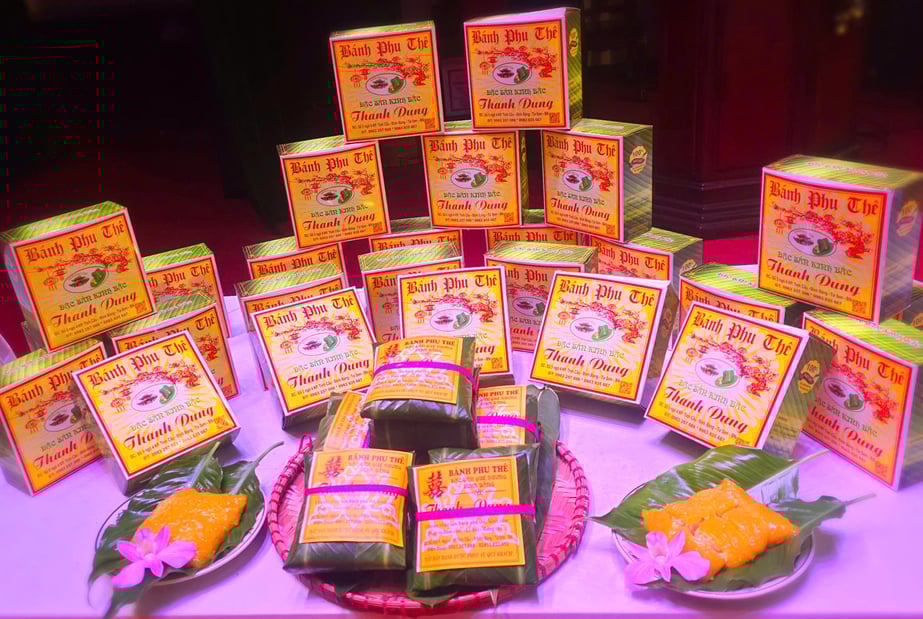 Bánh phu thê (phường Đình Bảng) đảm bảo an toàn thực phẩm, đạt tiêu chuẩn OCOP. Ảnh: Bảo Hà. Bánh phu thê (phường Đình Bảng) đảm bảo an toàn thực phẩm, đạt tiêu chuẩn OCOP. Ảnh: Bảo Hà.