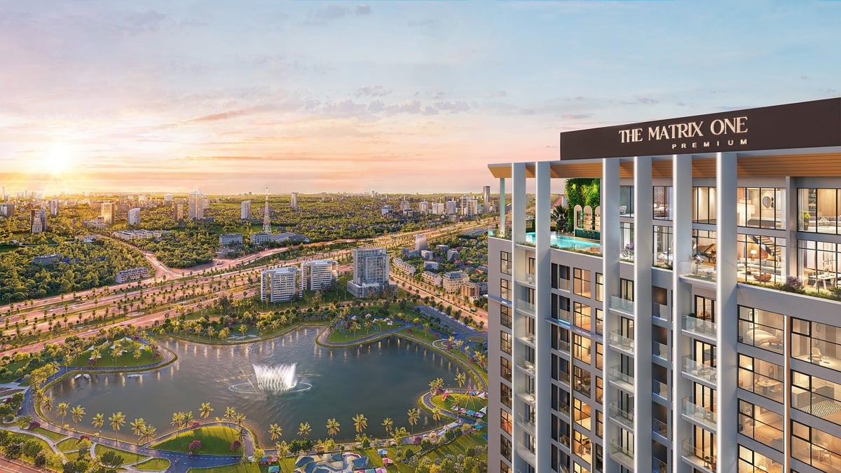 Tầm view thoáng đạt từ các căn hộ Sky Apartment tại The Matrix One Premium. Ảnh: MIK Group. Tầm view thoáng đạt từ các căn hộ Sky Apartment tại The Matrix One Premium. Ảnh: MIK Group.
