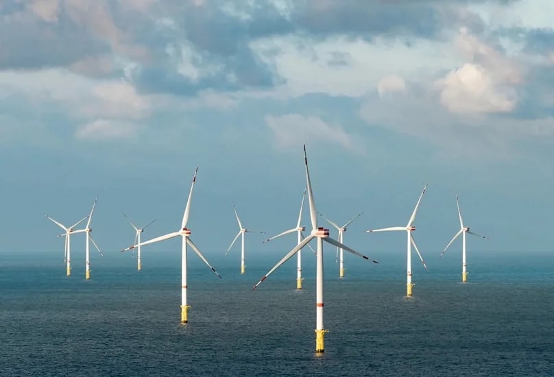 Một dự án điện gió ngoài khơi do Copehagen Infrastructure Partners (CIP) đầu tư tại Đức. Ảnh: CIP. Một dự án điện gió ngoài khơi do Copehagen Infrastructure Partners (CIP) đầu tư tại Đức. Ảnh: CIP.