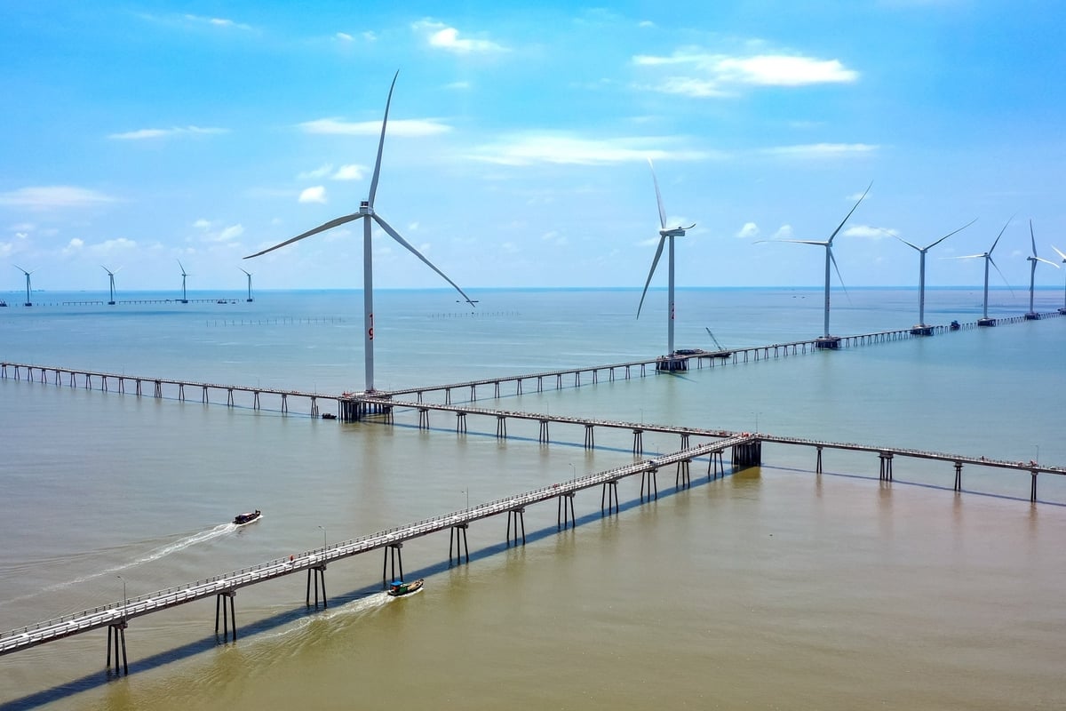Việt Nam được đánh giá là có tiềm năng điện gió biển dồi dào. Ảnh: VGP. Việt Nam được đánh giá là có tiềm năng điện gió biển dồi dào. Ảnh: VGP.