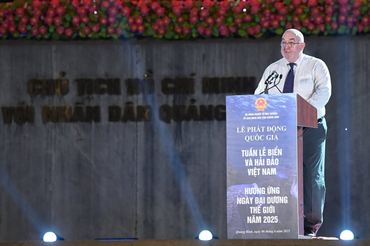 Ông Jean Paul Paddack, Giám đốc WWF Khu vực châu Á – Thái Bình Dương. Ảnh: Tùng Đinh. Ông Jean Paul Paddack, Giám đốc WWF Khu vực châu Á – Thái Bình Dương. Ảnh: Tùng Đinh.