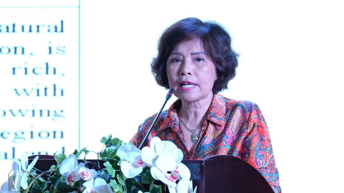 Bà Cao Thị Ngọc Lan, Phó Chủ tịch Thường trực Hiệp hội Du lịch Việt Nam phát biểu tại tọa đàm. Ảnh: Bích Hợp. Bà Cao Thị Ngọc Lan, Phó Chủ tịch Thường trực Hiệp hội Du lịch Việt Nam phát biểu tại tọa đàm. Ảnh: Bích Hợp.