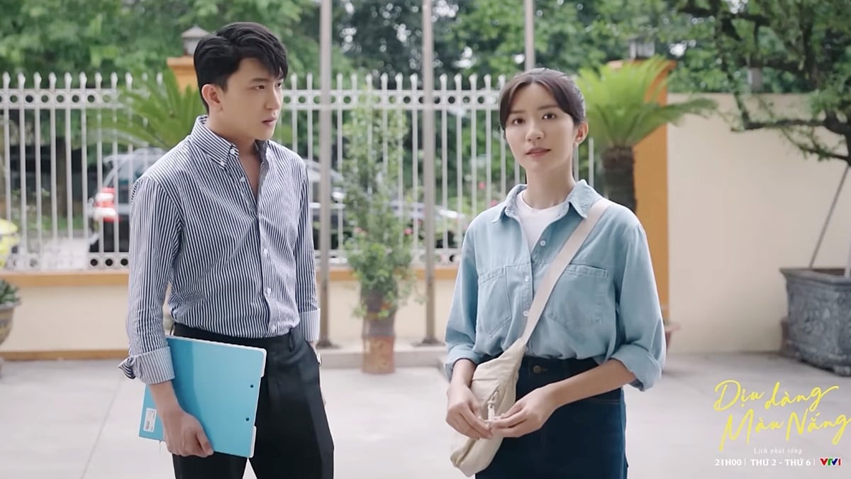 Xuân chạm trán với Phong. Ảnh CMH