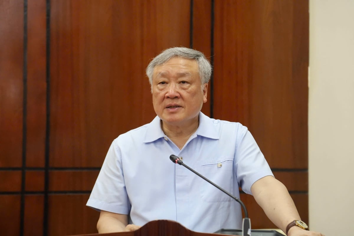 Phó Thủ tướng Thường trực Chính phủ Nguyễn Hòa Bình phát biểu tại buổi làm việc. Ảnh: V.Đ.T. Phó Thủ tướng Thường trực Chính phủ Nguyễn Hòa Bình phát biểu tại buổi làm việc. Ảnh: V.Đ.T.