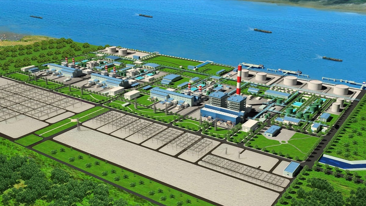 Phối cảnh trung tâm điện lực Ô Môn. Ảnh: Petrovietnam.
