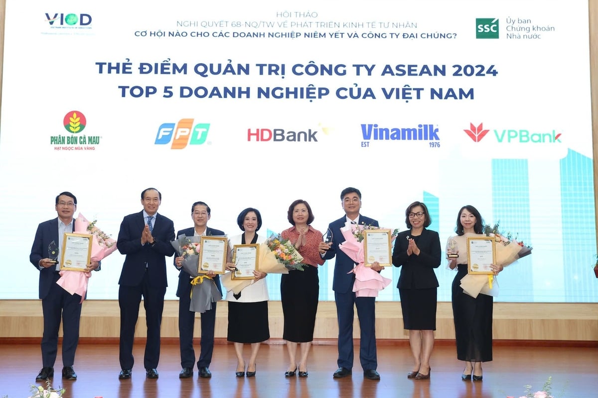 PVCFC thuộc Top 5 doanh nghiệp xếp hạng cao nhất về Thẻ điểm quản trị công ty ASEAN (ACGS) năm 2024. Ảnh: PVCFC. PVCFC thuộc Top 5 doanh nghiệp xếp hạng cao nhất về Thẻ điểm quản trị công ty ASEAN (ACGS) năm 2024. Ảnh: PVCFC.