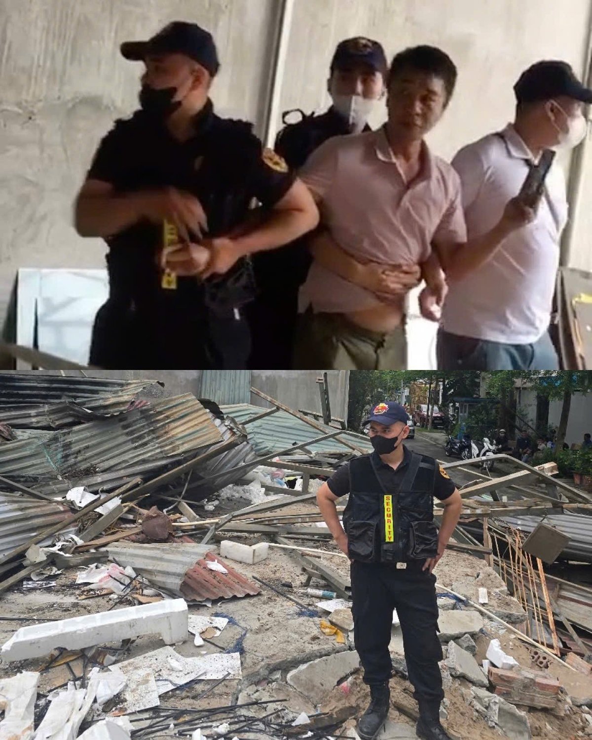 Nhóm đối tượng khống chế, đập phá nhà anh Kiều Quang Đức tại số 204 Phan Bá Vành. Ảnh: Cao Sơn. Nhóm đối tượng khống chế, đập phá nhà anh Kiều Quang Đức tại số 204 Phan Bá Vành. Ảnh: Cao Sơn.