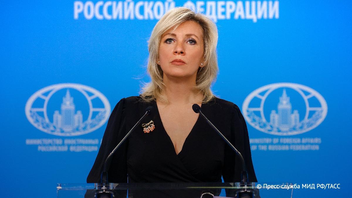 Người phát ngôn Bộ Ngoại giao Nga Maria Zakharova. Ảnh: TASS. Người phát ngôn Bộ Ngoại giao Nga Maria Zakharova. Ảnh: TASS.