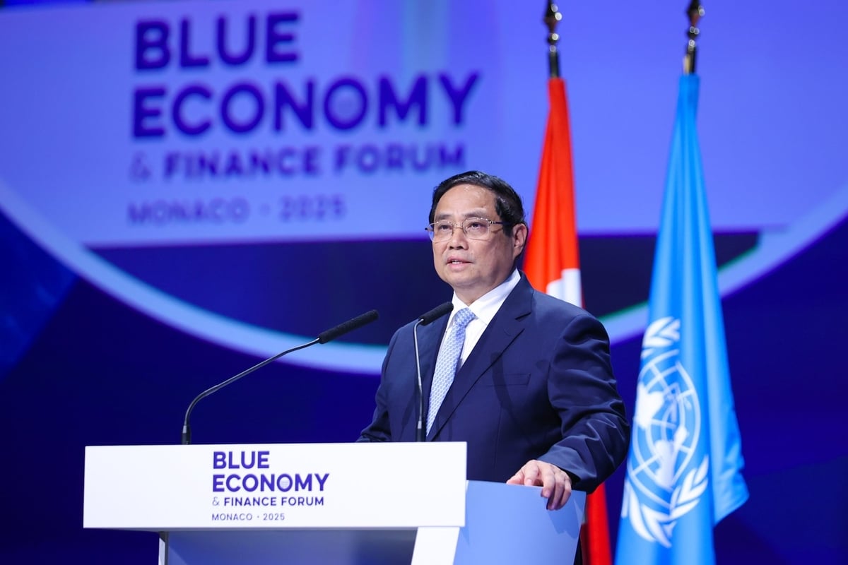 Thủ tướng Chính phủ Phạm Minh Chính đã có bài phát biểu quan trọng tại phiên toàn thể về bảo đảm quản trị và tài chính đại dương bền vững. Ảnh: VGP. Thủ tướng Chính phủ Phạm Minh Chính đã có bài phát biểu quan trọng tại phiên toàn thể về bảo đảm quản trị và tài chính đại dương bền vững. Ảnh: VGP.