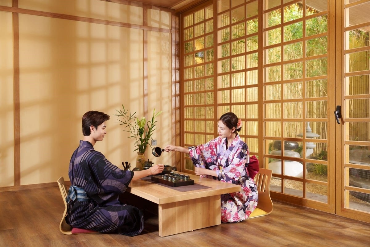 SEVA Onsen & Spa với khoáng nóng chuẩn Nhật tại Flamingo Ibiza Hải Tiến Resort. Ảnh: Flamingo. SEVA Onsen & Spa với khoáng nóng chuẩn Nhật tại Flamingo Ibiza Hải Tiến Resort. Ảnh: Flamingo.